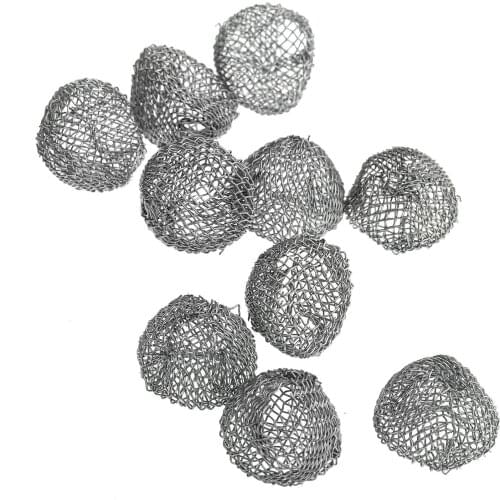 10Pcs 19mm Metal Tobacco Smoking Pipe Filter Combustion Supporting Net Filter Smoking Pipe Screens Gauze Smoking Accessories