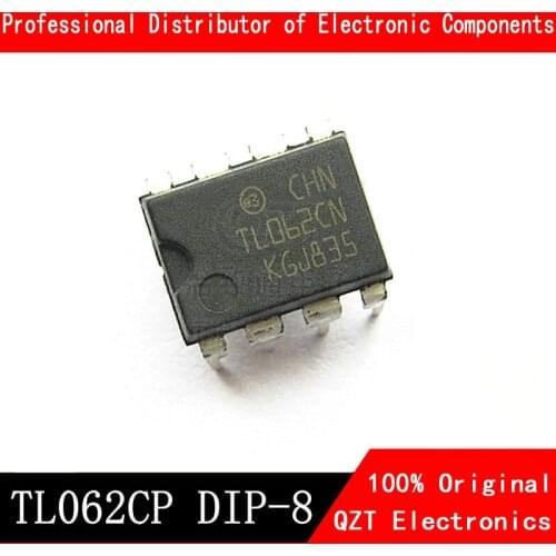 10PCS TL062CP DIP-8 TL062 DIP TL062CN 062CP DIP8 TL062C new and original IC