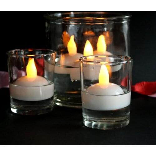 12Pcs/Set Vivid Candle Light Visual Effect Plastic Realistic Wide Application LED Light for Party