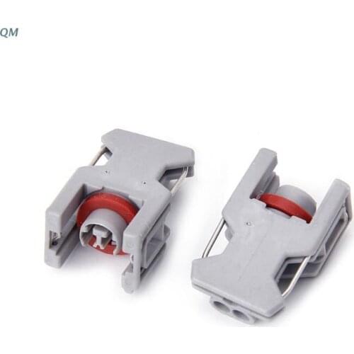 5 Sets 2 Pin Waterproof Connector For Delphi 10811963 Fuel Injector Fuel Rail Plug 13MF