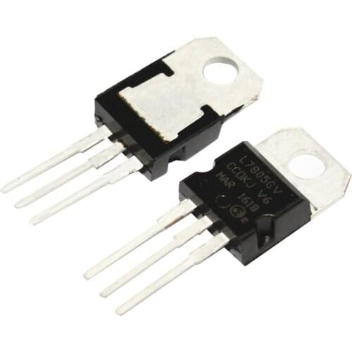 50pcs L7805CV L7805 TO-220 Voltage Regulator