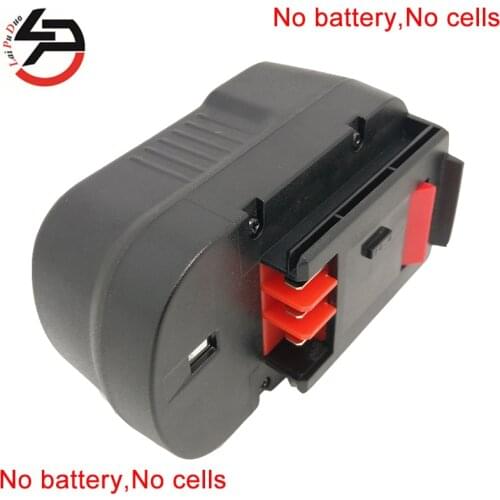Rechargeable Battery case For Black Decke 14.4v NI-MH NI-CD Plastic Shell( Box No Cells Inside) BDG14SF-2 BDGL14K-2