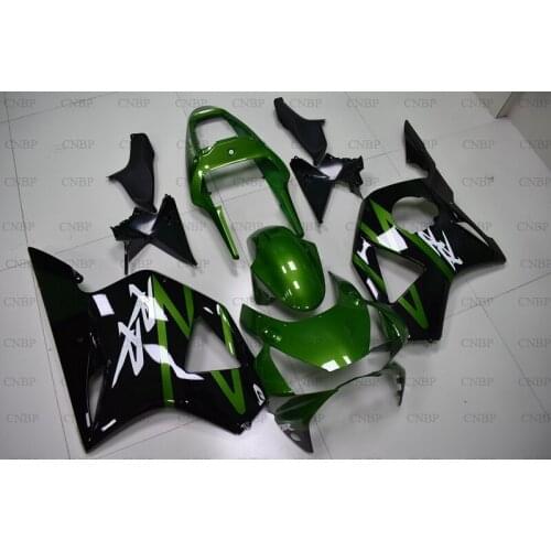 For Honda Cbr954RR 2002 - 2003 Fairing Kits CBR 954RR 02 Fairings for Honda Cbr954RR 2002 Green Black Fairing Kits