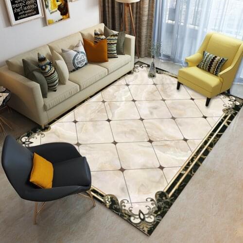 Marble Texture Carpets For Living Room Home Decor Carpet Bedroom Modern Sofa Coffee Table Rug Study Room Floor Mat Kids Room Rug