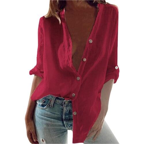 Womens Long Sleeve Shirts MAIGSWHOO China