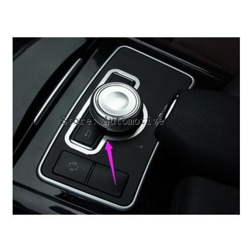 Multi-media Button Cover Trim For Mercedes Benz E Class W212 2010 2011 2012