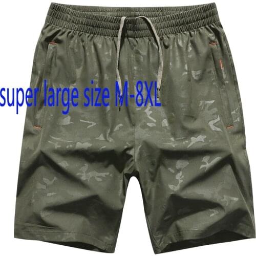 New Arrival Fashion Super Large Summer Camouflage Casual Men Running Mens Shorts Plus Size M L XL 2XL 3XL 4XL 5XL 6XL 7XL 8XL