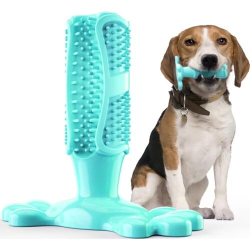 Wholesale Dog Toys Rubber Cleaning Toy Toothbrush Dog Supply Accessories Puppy Chew Toy Pet-Products Dogs Large Fidget Toys