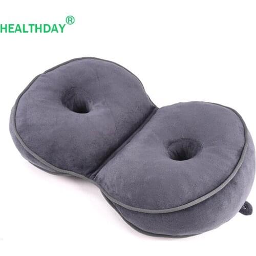 Orthopedic Slow Rebound Memory Foam Pillow Pad Beautiful Buttocks Thicken Sedentary Not Tired Reduce Pain Coccyx Pillow 1PC