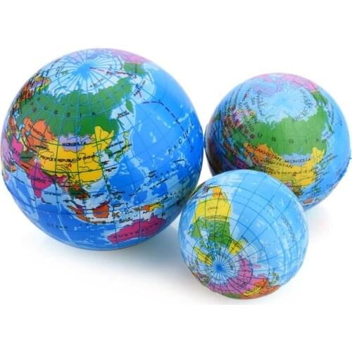 PU Foam Pressure Ball 6-10 Cm Globe Vent Buffer Rise Rebound Children Adult Toy Decompression Sponge Ball Puzzle Outdoor Toys