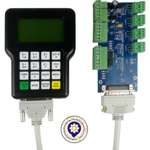 HKNC-0501 DSP CNC Handle motion control system Can replace A11E 4 axis For laser/ flame/ plasma cutting machine ＆ Engraving mach
