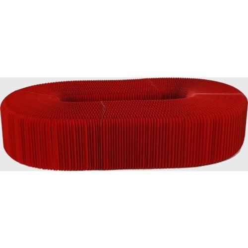 Foldable stool Environmental protection paper furniture Save space Creative design stylish stool