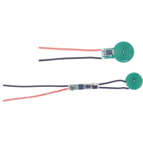 Taidacent 5V Input 5V 200mA Output Toothbrush Wireless Charger Module Inductive Charging PCB Wireless Power Induction Charger