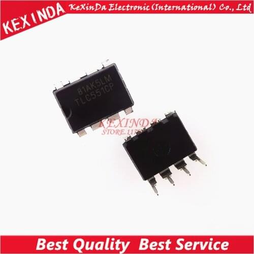 TLC551CP TLC551C TLC551 DIP-8 IC 100pcs/lot Free shipping