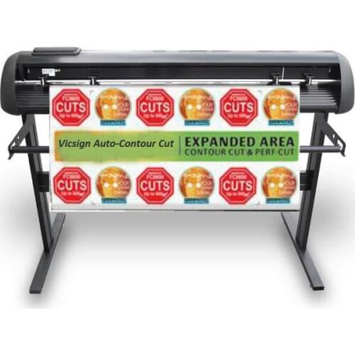 Vicsign 42" HSF1080 vinyl cutter plotter machine servo motor high precision automative contour Signs Sticker Label cutting