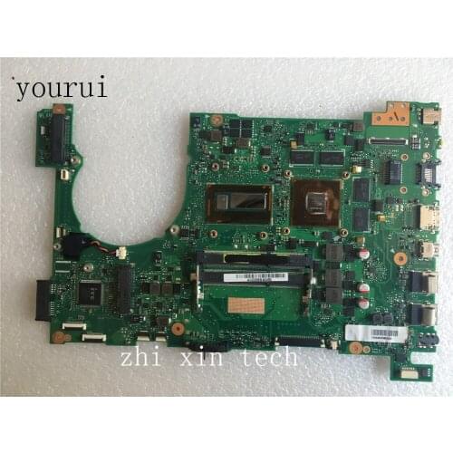 Yourui For ASUS N550LF Laptopmotherboard REV 2.0 with i7-4500HQ CPU DDR3 Fully Test ok