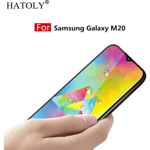Full Glue Glass For Samsung Galaxy M20 Tempered Glass For Samsung M20 Full Coverage Screen Protector for Samsung Galaxy M20 Film