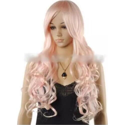 Zhaoxia++03673@Q8zhaoxia++078312@Q8@* ++@* ++++>Blonde Braid New 28" Straight Long Wig Wigs Heat Cosplay Party Full Hair 144-613
