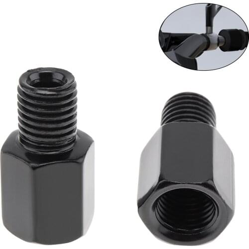 1Pcs Clockwise and Counterclockwise 10mm to 10mm Motorcycle Rearview Mirror Screw Thread Adapter Motorbike Mirror Screw
