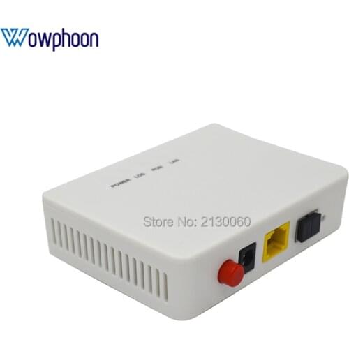 5Pcs GPON ONU FTTO 1GE GPON Single LAN Port OLT 1.25G Gpon ZTE Chipset Fiber to home FTTB same function as HG8310M