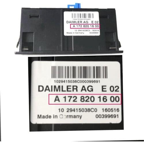 A1728201600 FOR MERCEDES-BENZ GL GLE X166 C292 USB HUB INPUT/CONNECTOR CONTROL MODULE 1728201600 A172 820 16 00