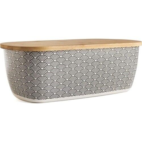 Mama Camilla Bambufiber Breadstuff Cutting Tahtalı Food Storage Box Organizer