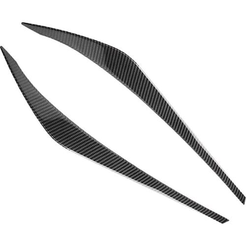 DHBH-Pair Car Headlight Eyebrow Point Molding ABS Decoration Trim Cover for Hyundai Elantra AD 2016-2018 Car Styling Sticker