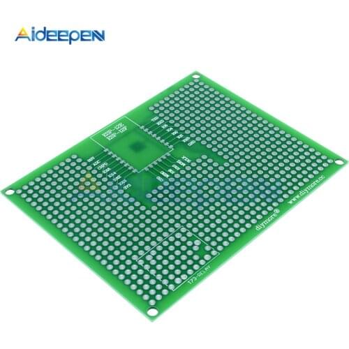 5x7CM Double Side Prototype PCB Board Breadboard Protoshield For Arduino Relay ESP8266 WIFI ESP-12F ESP-12E ESP32 ESP32S
