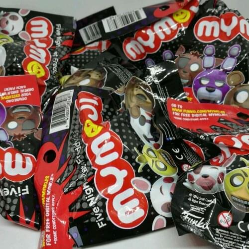 Fuko MyMoji mystery 6cm Five night at Freddys Action figure blind bag doll kids PVC Halloween gift d10