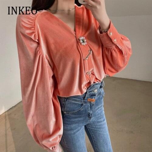Большие блузки Inkeo China At AliExpress