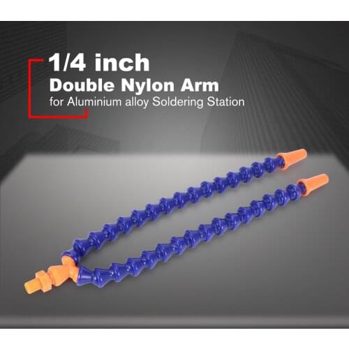 Nylon Arm for Aluminium alloy Soldering Station Helping Hand Soldering Iron Station Double Flexible Nylon Arm Spare Part