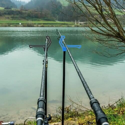 Fishing Rod Rest Gripper Head Carp Fish Stick Pole Holder Support Stand Compression Resistance Outdoor Fishing
