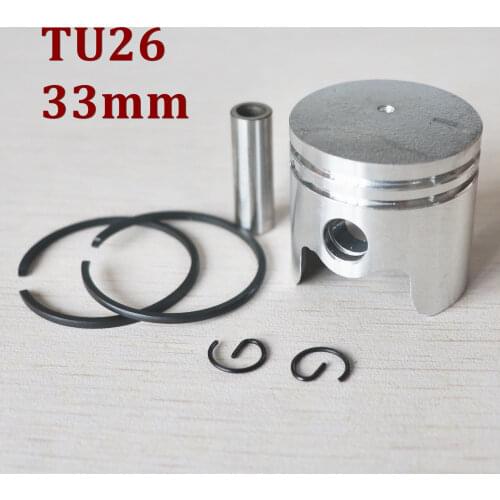 Power sprayer parts brush cutter TU26 trimmer piston set
