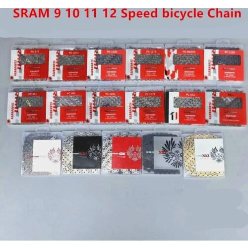 SRAM 9S 10S 11S 12 Speed mountain road bicycle chain red SX NX GX xx1 eagle 951 1031 1051 1091 12speed eagle Cycling Road
