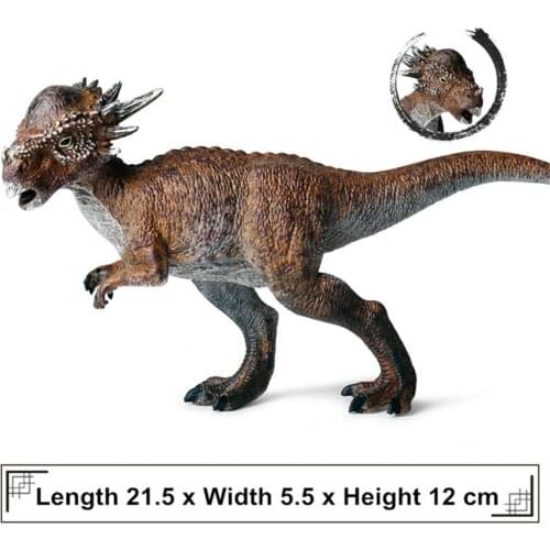 Stygimoloch Pachycephalosaurus Figure Dinosaur Simulation Toy Decor Model Animal Collector Collector Decoration Adult Kids Gift