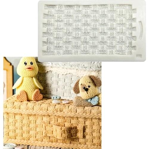 Knitwear Silicone Mold Sugarcraft Chocolate Cupcake Baking Mold Fondant Cake Decorating Tools