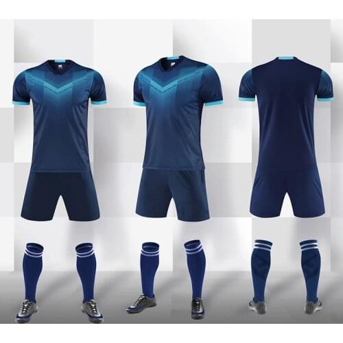 Soccer Jerseys DIY Mens Football Shirt Custom Teens Club Training Suit Student Sportswear Wholesale Tracksuit Team Kit
