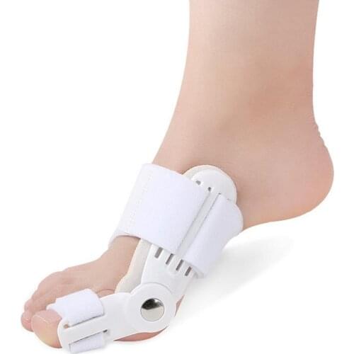 1Pair Toe Separator Hallux Valgus Corrector Orthotics Feet Bone Thumb Adjuster Correction Pedicure Sock Straightener Dropship