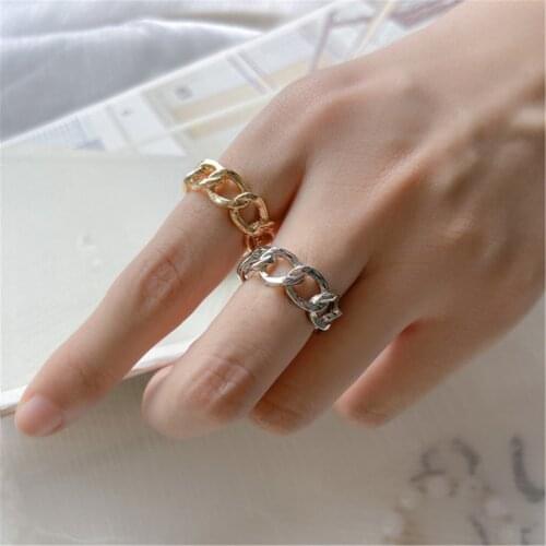 New Fashion Design 1pc Women Metal Ring Personality Wedding Jewelry Rings Daily Party Accessories Gifts
