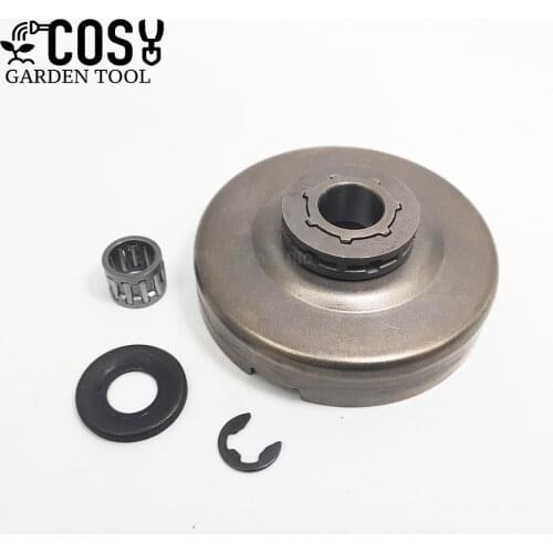 3/8" 7T Clutch Drum Rim Sprocket Needle Bearing Kits Fit For HUSQVARNA 365 362 371 372 XP 372XP Chainsaw Replacement Spare Parts
