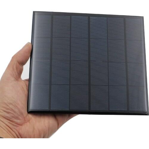 6V 583mA 3.5Watt 3.5W Solar Panel Standard Epoxy polycrystalline Silicon DIY Battery Power Charge Module Mini Solar Cell toy
