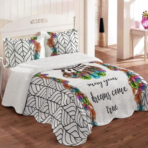 Belnido Çift Kişilik Kapitone Yatak Örtüsü