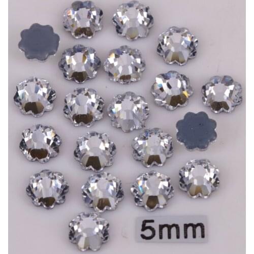 Free Shipping! High Quality 4mm,5mm,6mm,7mm Marguerite Flat Back Hotfix Rhinestones / Iron On Flat Back Crystals