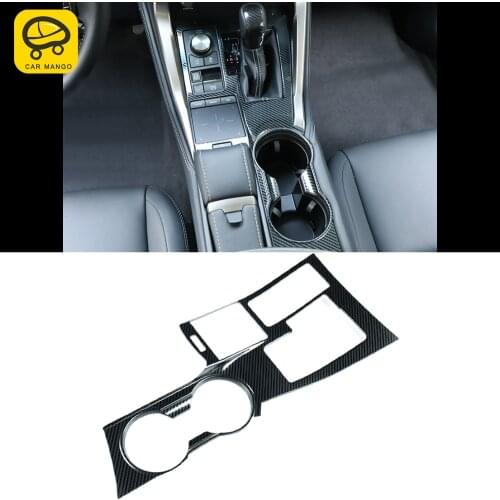CarManGo For Lexus NX 200 300 300h 2018-2020 Car Accessories Gear Shift Panel Cover Trim Sticker Frame Interior Moulding