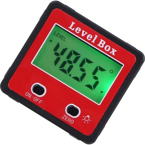 Digital Inclinometer Level Box Protractor Angle Finder Gauge Meter