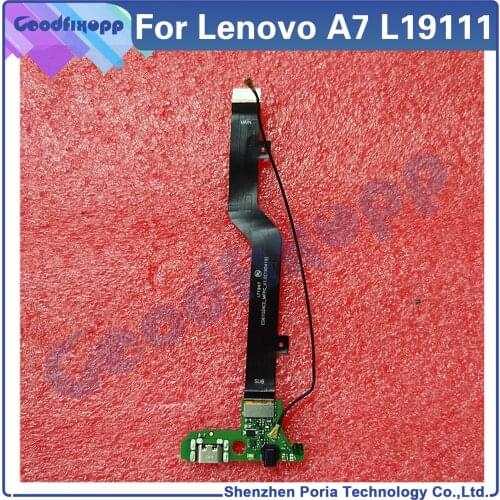 For Lenovo A7 L19111 USB Charger Charging Port Dock Connector Flex Cable Replacement Parts