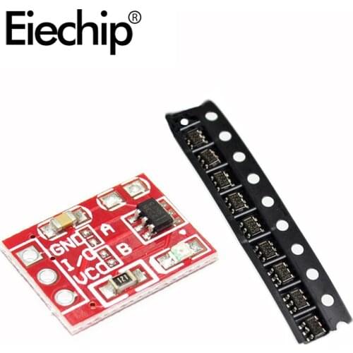 Electronic Components chip SOT23-6 1 key Touch pad detector TTP223-BA6 for Touch Button Switch Capacitive Sensor Module TTP223