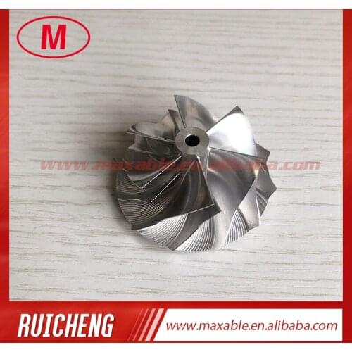 KP39 reverse 41.00/50.96mm 6+6 blades high performance milling/aluminum 2618/Billet compressor wheel