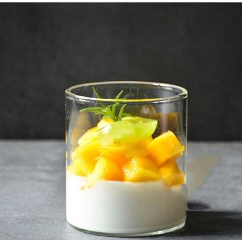 Creative Glass Cup Tea Juice Milk Glass Cup Coffee Mug Wine Glass Drink Cup High Borosilicate Glass Drinkware