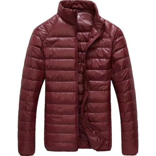 90% White Duck Down Jackets Men Hooded Ultra Light Down Jackets Warm Outwear Coat Parkas Outdoors Mens Winter Autumn Jacket